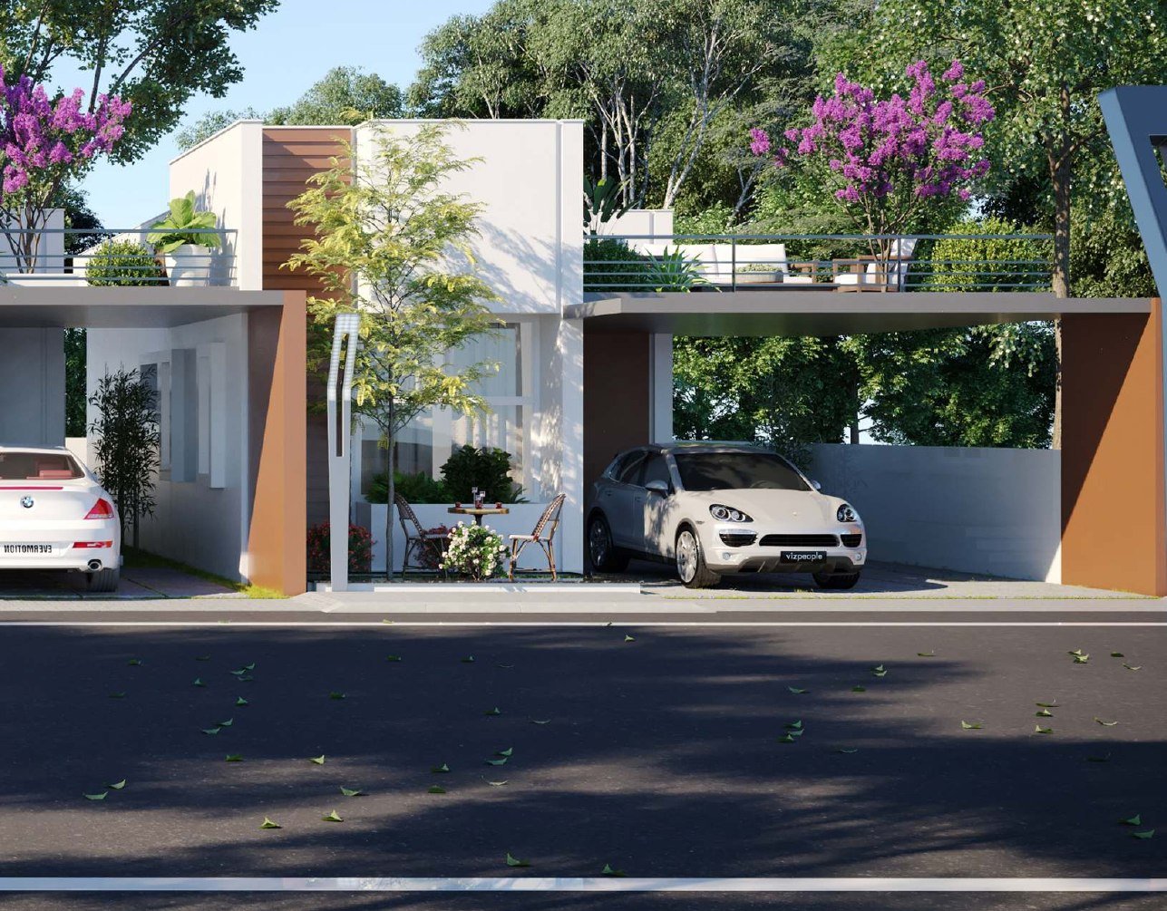 Standard villa project rendering